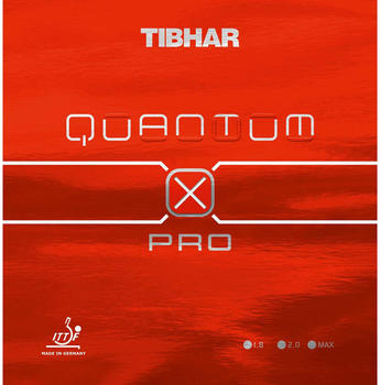 Tibhar Belag Quantum X Pro rot 2,0 mm