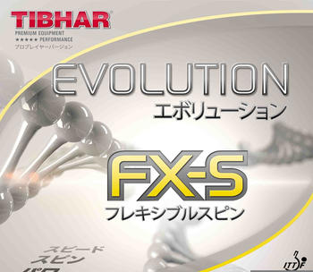 Tibhar Belag Evolution FX-S schwarz 1,8 mm