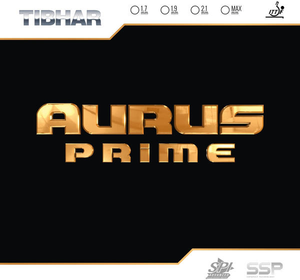 Tibhar Belag Aurus Prime schwarz 2,1 mm