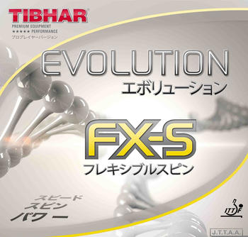 Tibhar Belag Evolution FX-S schwarz 1,6 mm
