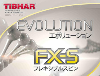 Tibhar Belag Evolution FX-S schwarz 2,0 mm