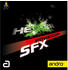 Andro Belag Hexer Powergrip SFX rot 2,1 mm