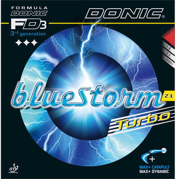 Donic Belag Bluestorm Z1 Turbo blau 2,3 mm