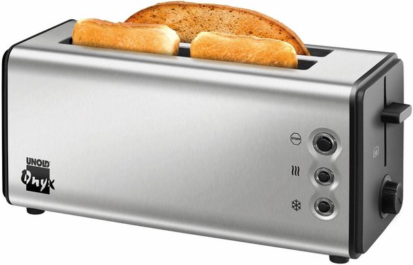 Langschlitz-Toaster Ausstattung & Eigenschaften Unold Onyx Duplex 38915