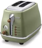 Toaster DeLonghi Icona Vintage CTOV 2103.GR Gr&uuml;n