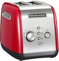 Kitchen Aid 1033.02, Kitchen Aid KitchenAid Toaster (1033.02) Rot/Silber