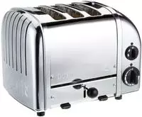 Dualit 2+1 Combi Toaster inkl. Pinza Toast poliert