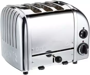 Dualit Classic Combi 2+1 metallic silver 31226