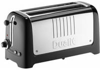 Dualit 2 Slot Lite Toaster LONG schwarz (DU-46065)