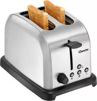 Bartscher TB RB 20 Toaster 880W 6Stufen 2 Scheiben