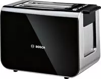 BOSCH Toaster "Styline TAT8613N, integrierter Br&ouml;tchenaufsatz, Liftfunktion," 860 W