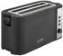 TZS First Austria Langschlitz Toaster 4 Scheiben 1200-1500W Schwarz/Edelstahl