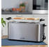 TZS First Austria Toaster Langschlitz Edelstahl 4 Scheiben 1400W