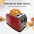 Cecotec Vertical toaster Toastin Time red