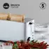 Wilfa TOL-1400S Brunch 4 Scheiben Silber