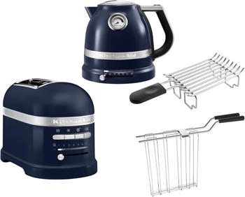 KitchenAid Artisan Frühstücksset inkl. Wasserkocher 5KEK1522 2 Scheiben 5KMT2204 Tintenblau