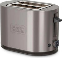 Black & Decker ES9600170B, Black & Decker Toaster 2-Slot Toaster 900W Inox