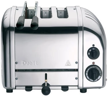 Dualit Toaster Classic Combi 2+1 Scheiben und Toastgitter Edelstahl Vario inkl Sandwichzange
