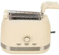 Guzzini Sous Chef Toaster creme mit klappbaren Zangen aus nachhaltigem...