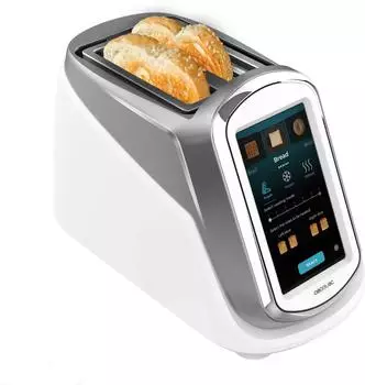 Cecotec ToastPad Double 1400W LCD-Touchscreen