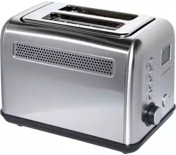 Riviera&Bar Toaster 2 kurze Schlitze, Edelstahl, vollautomatisch (QGA350)