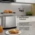 Klarstein Verosteel Toaster 2 Scheiben 800W (10047382)