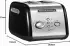 KitchenAid 5KMT221 EOB onyx schwarz