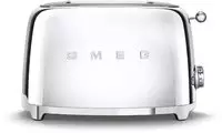 Smeg Toaster "TSF01SSEU" 2 kurze Schlitze f&uuml;r 2 Scheiben 950 W