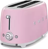 Smeg TSF02PKEU Toaster 4 Scheiben Pink MERKMALE UND AUSSTATTUNG:Metallgeh&auml;use
