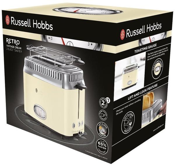 2-Scheiben-Toaster Eigenschaften & Allgemeine Daten Russell Hobbs Retro Ribbon creme 21682-56