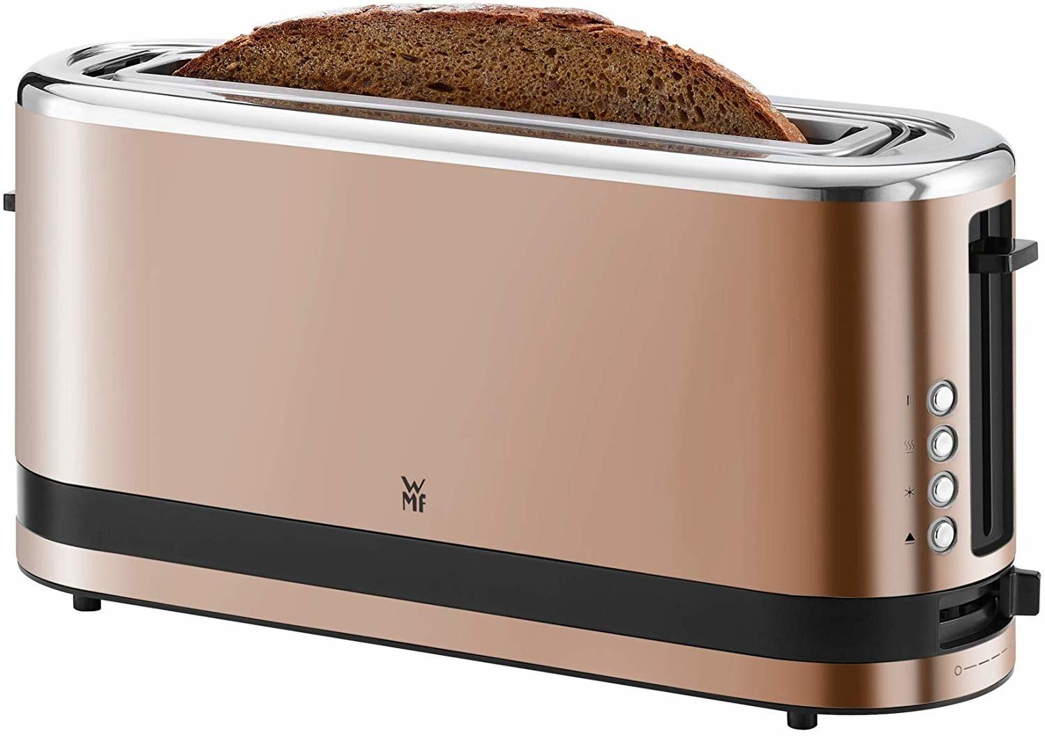 WMF KÜCHENminis LangschlitzToaster kupfer (0414120051) Test