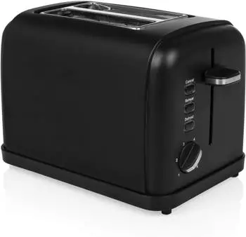 Princess Black Steel Toaster (142396)