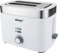 Steba 049100, Steba TO 10 Bianco Doppel-Schlitztoaster