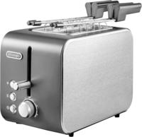 Delonghi Ctx 2203.bk Toaster 2 Scheiben Schwarz Silber 550 W