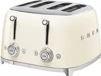 Smeg TSF03CREU Toaster 4 Scheibe(n) Cremefarben 2000 W (TSF03CREU)