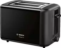 BOSCH Toaster "DesignLine TAT3P423DE, Integrierter Edelstahl-Br&ouml;tchenaufsatz" 2