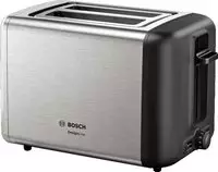 BOSCH Toaster "DesignLine TAT3P420DE, Integrierter Edelstahl-Br&ouml;tchenaufsatz" 2