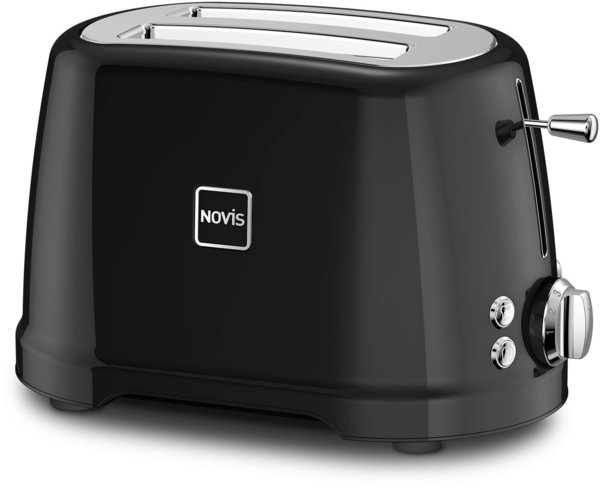 Novis Toaster Iconic T2 900 W schwarz