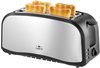 Lentz 4-Scheiben Toaster mit Brötchenaufsatz 74141