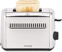 H.Koenig Toaster TOS9, mit 7 R&ouml;ststufen und Auftaufunktion, silber, 950 Watt,