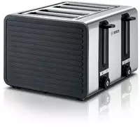 BOSCH Toaster "TAT7S45, 4-Schlitz Toaster, mit Abschaltautomatik," 4 kurze...