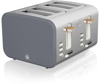 Swan 4 Slice Nordic Style Toaster Slate Grey