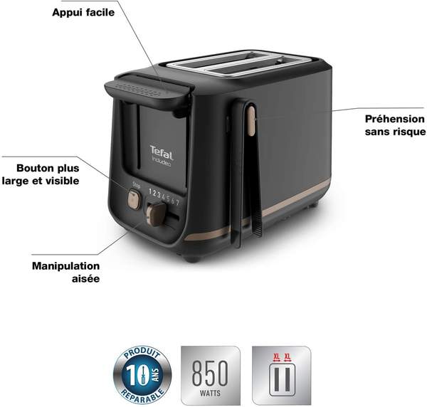2-Scheiben-Toaster Allgemeine Daten & Ausstattung Tefal TT533811