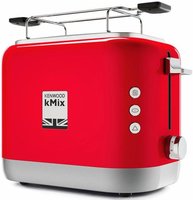 Kenwood Toaster "TCX751RD" 2 kurze Schlitze f&uuml;r 2 Scheiben 900 W