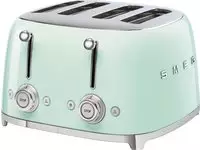 Smeg Toaster TSF03PGEU 50er Retro Style, mit 6 R&ouml;ststufen, pastellgr&uuml;n, 2000...