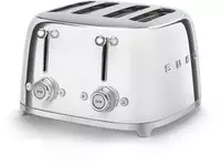 Smeg TSF03SSEU, SMEG TSF03SSEU 4-Schlitz-Toaster Chrom