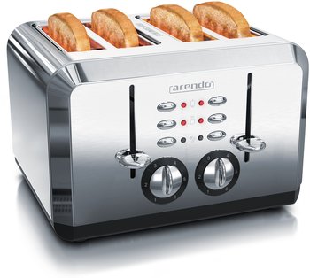Arendo 304307 4-Scheiben-Toaster