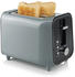 GOURMETmaxx 2 Scheiben Toaster 800W grau (07097)