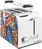 GUTFELS 5810041, GUTFELS TOAST 3010 G 2-Schlitz Toaster im Graffiti Look und