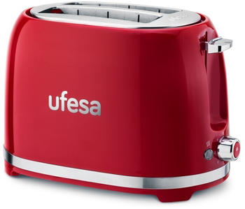 Ufesa Toaster Classic PinUp Red